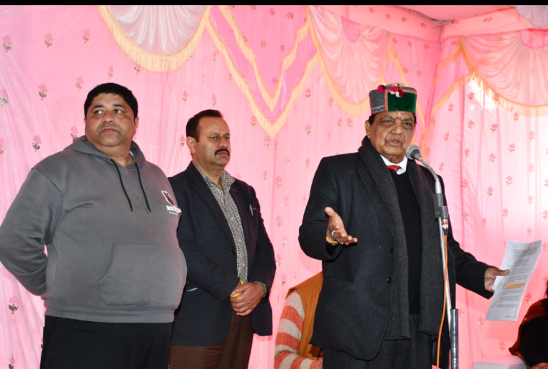 सोलन वैश्विक स्तर पर एक प्रतिष्ठित पर्यटन गंतव्य- डॉ. शांडिल वार्ड नंबर 10 में 19.75 लाख रुपए के किए लोकार्पण